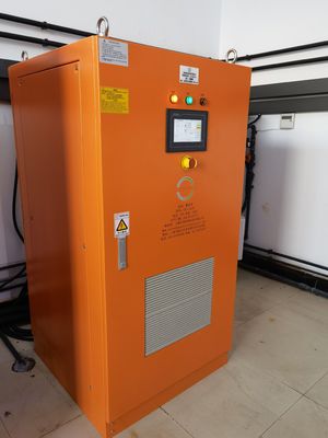 Large efficient on site sodium hypochlorite generator