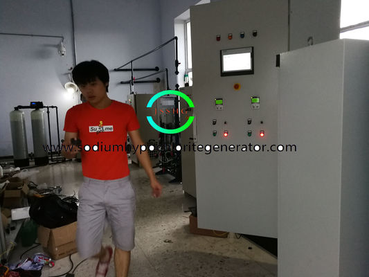 Large Series Sodium Hypochlorite Wastewater Treatment with Nano Scale Coating