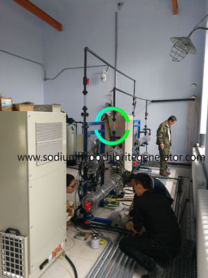 Environmental  Seawater Electro Chlorination Modular Type Design , 380V/50Hz Power