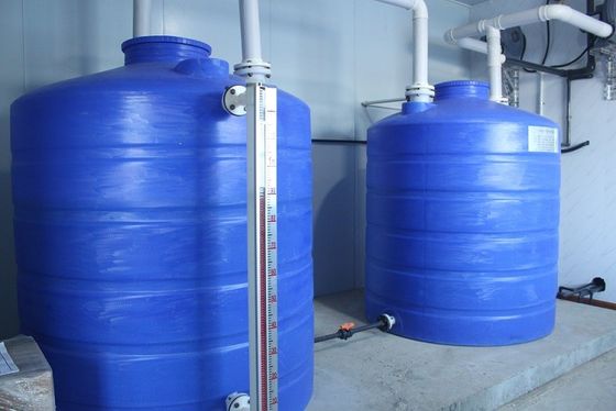 High Integrated PPH Food Storage Tank For Sodium Hypochlorite Dosing Part