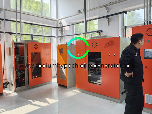 Automatic sodium hypochlorite generator system for drinking water