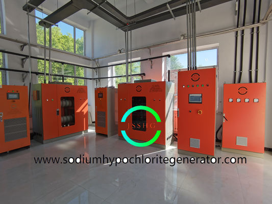 Automatic sodium hypochlorite generator system for drinking water