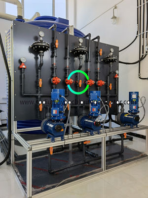 Automatic sodium hypochlorite generator system for sewage disposal