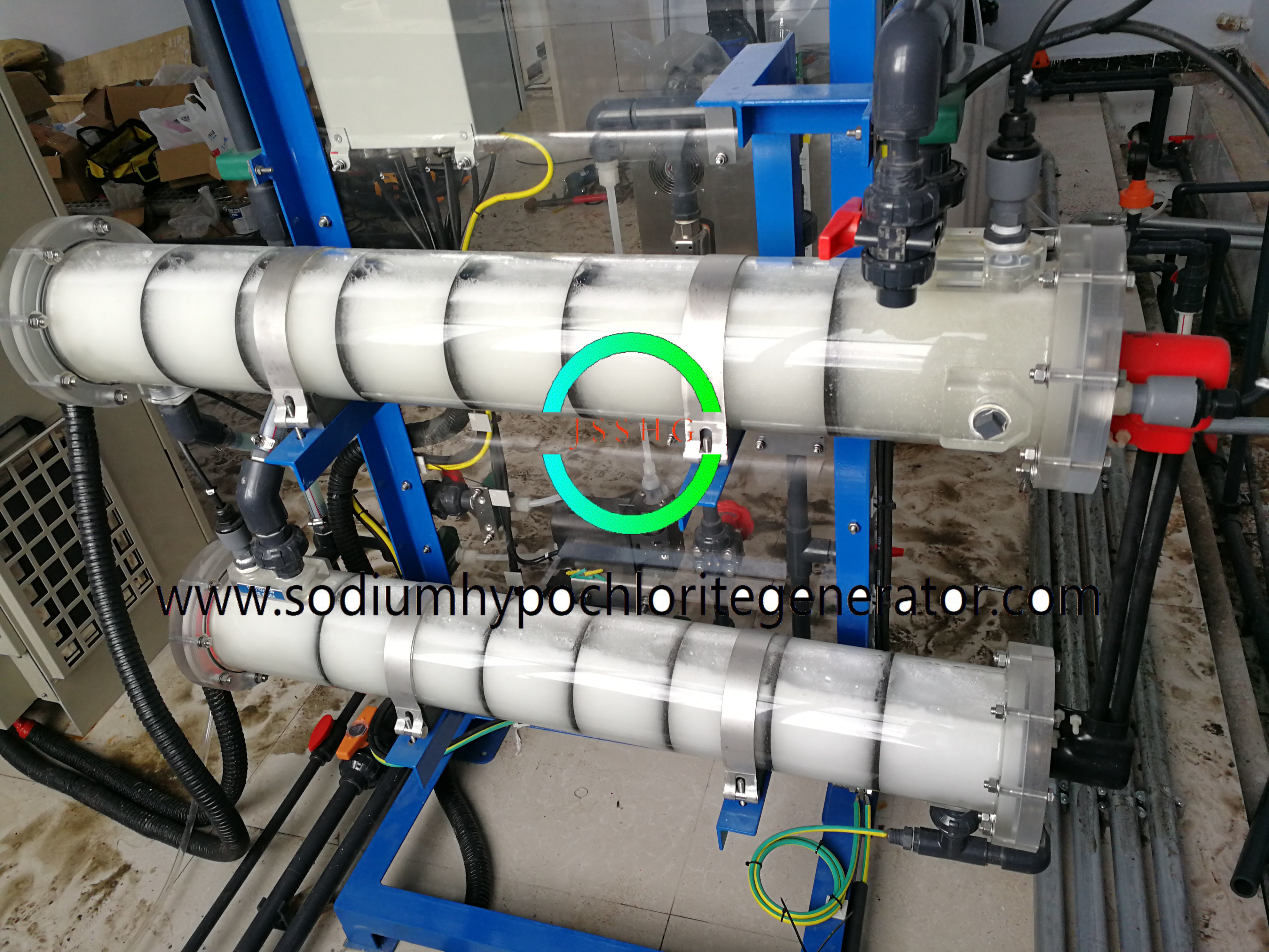 Large Manual Or Automatic Integration Practical Sodium Hypochlorite Generator