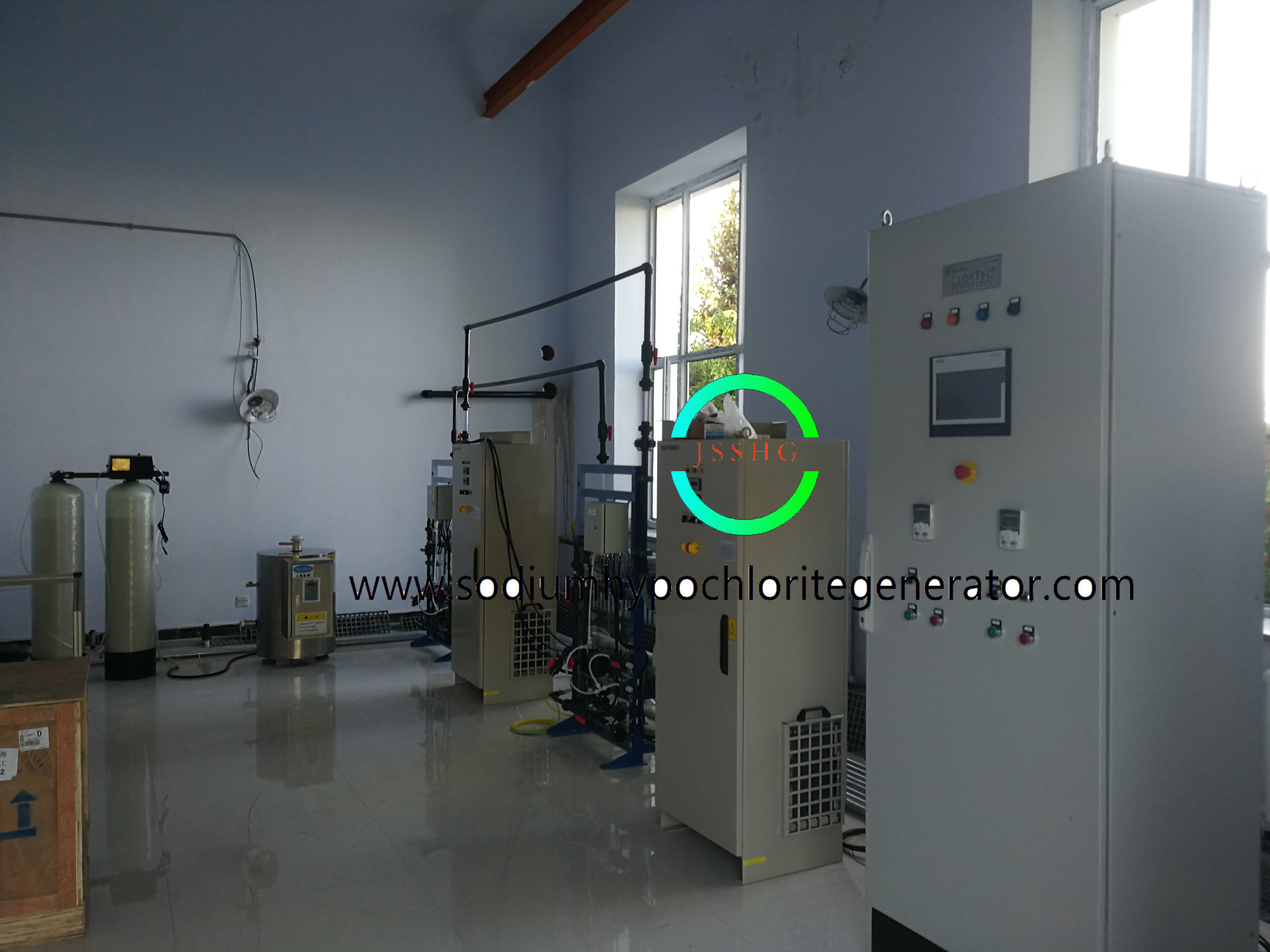 Large Electrolysis Of Brine Sodium Hypochlorite Generator for Disinfectant